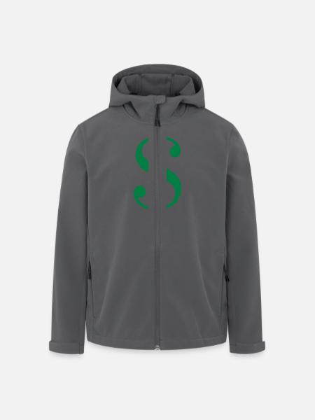 Dollar Zeichen - Recycelte Männer Softshell-Jacke von Stanley/Stella - Anthrazit