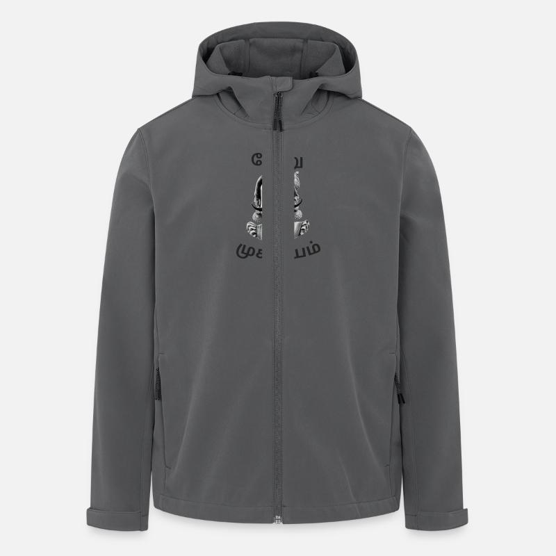Sooru First - Recycelte Männer Softshell-Jacke von Stanley/Stella - Anthrazit