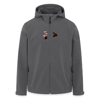Chocolat - Veste softshell homme en polyester recyclé Stanley/Stella - charbon - Devant - AI Model Male 185 light (185cm)