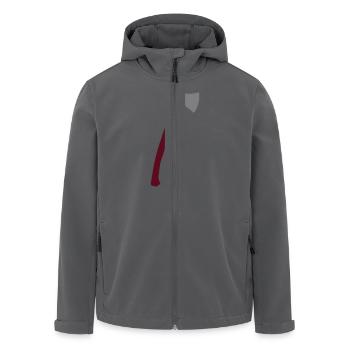 Axt - Recycelte Männer Softshell-Jacke von Stanley/Stella - Anthrazit - Vorne - AI Model Male 185 light (185cm)