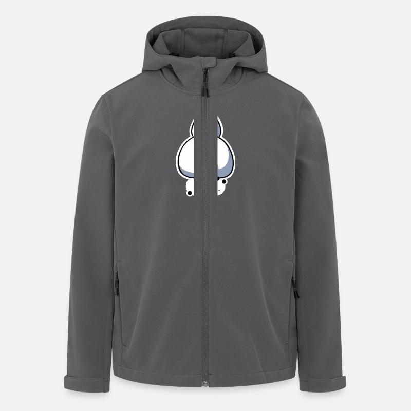 Nope - Recycelte Männer Softshell-Jacke von Stanley/Stella - Anthrazit