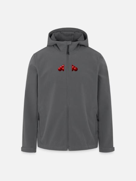 Billiardkugeln - Recycelte Männer Softshell-Jacke von Stanley/Stella - Anthrazit