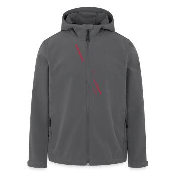 Fernsehturm Berlin - Recycelte Männer Softshell-Jacke von Stanley/Stella - Anthrazit - Vorne - AI Model Male 185 light (185cm)