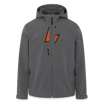 Elektriker - Recycelte Männer Softshell-Jacke von Stanley/Stella - Anthrazit - Vorne - AI Model Male 185 light (185cm)