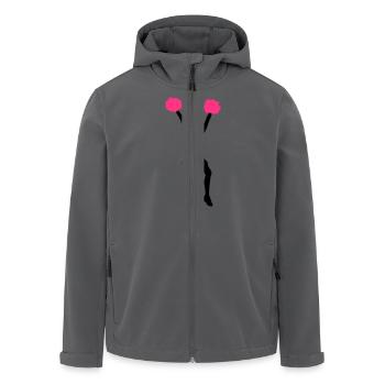 Cheerleader - Recycelte Männer Softshell-Jacke von Stanley/Stella - Anthrazit - Vorne - AI Model Male 185 light (185cm)
