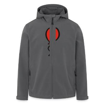 Roter Luftballon - Recycelte Männer Softshell-Jacke von Stanley/Stella - Anthrazit - Vorne - AI Model Male 185 light (185cm)