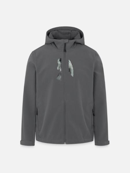 Weeping angel - Recycelte Männer Softshell-Jacke von Stanley/Stella - Anthrazit