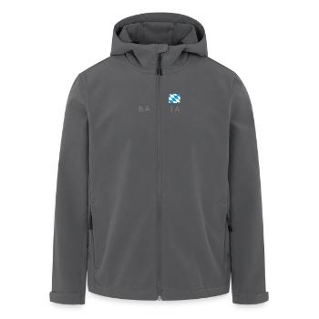 MUC BAVARIA dark-lettered - Recycelte Männer Softshell-Jacke von Stanley/Stella - Anthrazit - Vorne - AI Model Male 185 light (185cm)