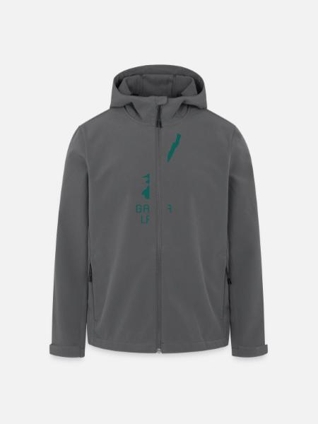 garda-lake - Recycelte Männer Softshell-Jacke von Stanley/Stella - Anthrazit