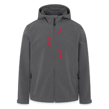 Kanada - Recycelte Männer Softshell-Jacke von Stanley/Stella - Anthrazit - Vorne - AI Model Male 185 light (185cm)