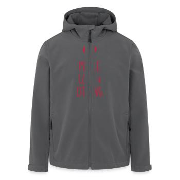 Tauchen / Taucher / Diving / Scuba Diving - Recycelte Männer Softshell-Jacke von Stanley/Stella - Anthrazit - Vorne - AI Model Male 185 light (185cm)