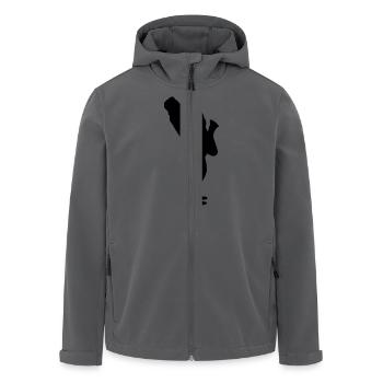 Musik - Musiker Jazz - Recycelte Männer Softshell-Jacke von Stanley/Stella - Anthrazit - Vorne - AI Model Male 185 light (185cm)