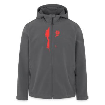 tiki girl - Recycelte Männer Softshell-Jacke von Stanley/Stella - Anthrazit - Vorne - AI Model Male 185 light (185cm)
