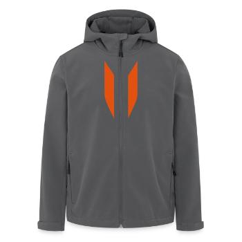 Fox / Fuchs - Recycelte Männer Softshell-Jacke von Stanley/Stella - Anthrazit - Vorne - AI Model Male 185 light (185cm)