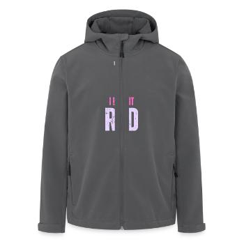Die Eltern sind müde - Recycelte Männer Softshell-Jacke von Stanley/Stella - Anthrazit - Vorne - AI Model Male 185 light (185cm)