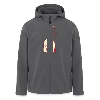 Thé - Veste softshell homme en polyester recyclé Stanley/Stella - charbon - Devant - AI Model Male 185 light (185cm)