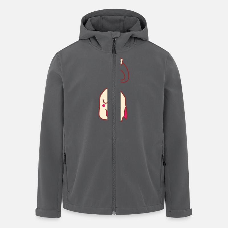 Tee - Recycelte Männer Softshell-Jacke von Stanley/Stella - Anthrazit