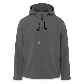 kleine Hexe - Recycelte Männer Softshell-Jacke von Stanley/Stella - Anthrazit - Vorne - AI Model Male 185 light (185cm)