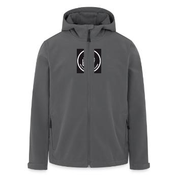halte deine umwelt sauber - Recycelte Männer Softshell-Jacke von Stanley/Stella - Anthrazit - Vorne - AI Model Male 185 light (185cm)