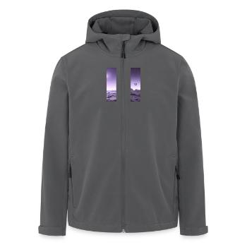 Astronomie Astronaut einsam Weltall Universum - Recycelte Männer Softshell-Jacke von Stanley/Stella - Anthrazit - Vorne - AI Model Male 185 light (185cm)