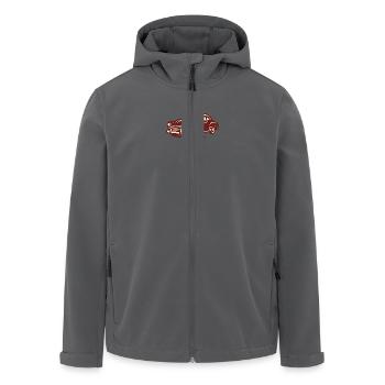 Oldtimer - Recycelte Männer Softshell-Jacke von Stanley/Stella - Anthrazit - Vorne - AI Model Male 185 light (185cm)