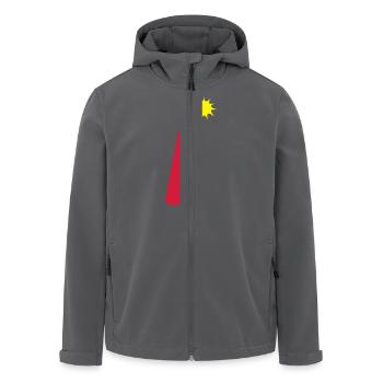 Dynamit Docht Lichter 1206 - Recycelte Männer Softshell-Jacke von Stanley/Stella - Anthrazit - Vorne - AI Model Male 185 light (185cm)