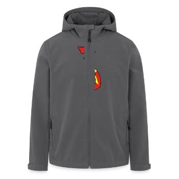 Vietnam - Recycelte Männer Softshell-Jacke von Stanley/Stella - Anthrazit - Vorne - AI Model Male 185 light (185cm)
