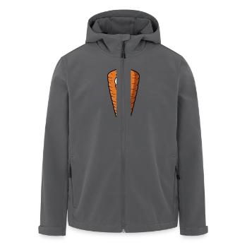 Döner Comic - Recycelte Männer Softshell-Jacke von Stanley/Stella - Anthrazit - Vorne - AI Model Male 185 light (185cm)
