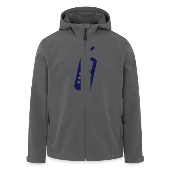 telefon - Recycelte Männer Softshell-Jacke von Stanley/Stella - Anthrazit - Vorne - AI Model Male 185 light (185cm)
