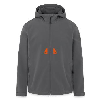 Klempner - Recycelte Männer Softshell-Jacke von Stanley/Stella - Anthrazit - Vorne - AI Model Male 185 light (185cm)