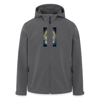 16 - Recycelte Männer Softshell-Jacke von Stanley/Stella - Anthrazit - Vorne - AI Model Male 185 light (185cm)