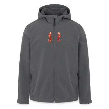 Krabbenklasse Klassentier Krabbe - Recycelte Männer Softshell-Jacke von Stanley/Stella - Anthrazit - Vorne - AI Model Male 185 light (185cm)