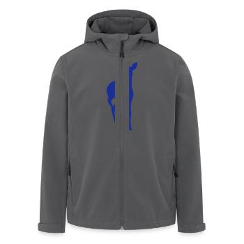 Reh - Recycelte Männer Softshell-Jacke von Stanley/Stella - Anthrazit - Vorne - AI Model Male 185 light (185cm)