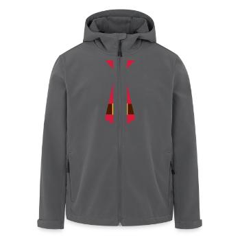 Weihnachtsmann - Recycelte Männer Softshell-Jacke von Stanley/Stella - Anthrazit - Vorne - AI Model Male 185 light (185cm)