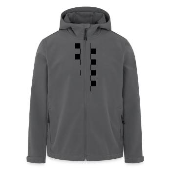 RACING FLAG - Recycelte Männer Softshell-Jacke von Stanley/Stella - Anthrazit - Vorne - AI Model Male 185 light (185cm)