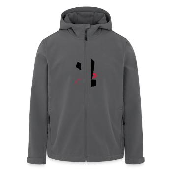 Business Devil - Recycelte Männer Softshell-Jacke von Stanley/Stella - Anthrazit - Vorne - AI Model Male 185 light (185cm)