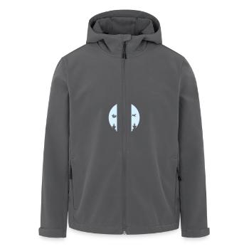 Weihnachtskugel Christmas - Recycelte Männer Softshell-Jacke von Stanley/Stella - Anthrazit - Vorne - AI Model Male 185 light (185cm)