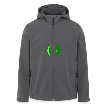 weihnachtskugel stern - Recycelte Männer Softshell-Jacke von Stanley/Stella - Anthrazit - Vorne - AI Model Male 185 light (185cm)