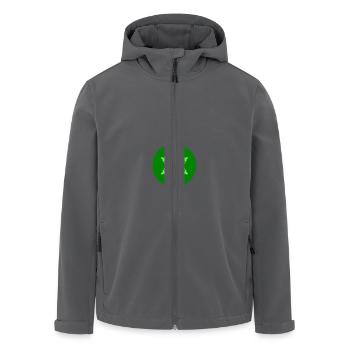weihnachtskugel stern - Recycelte Männer Softshell-Jacke von Stanley/Stella - Anthrazit - Vorne - AI Model Male 185 light (185cm)