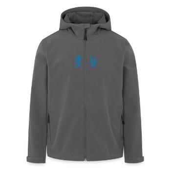 MZ TS250 Zschopau - Recycelte Männer Softshell-Jacke von Stanley/Stella - Anthrazit - Vorne - AI Model Male 185 light (185cm)