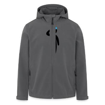 Ein salutierender Matrose - Recycelte Männer Softshell-Jacke von Stanley/Stella - Anthrazit - Vorne - AI Model Male 185 light (185cm)