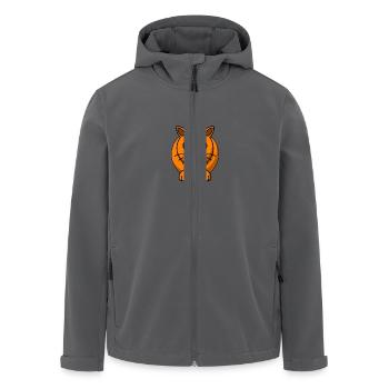 Süße Katze - Recycelte Männer Softshell-Jacke von Stanley/Stella - Anthrazit - Vorne - AI Model Male 185 light (185cm)