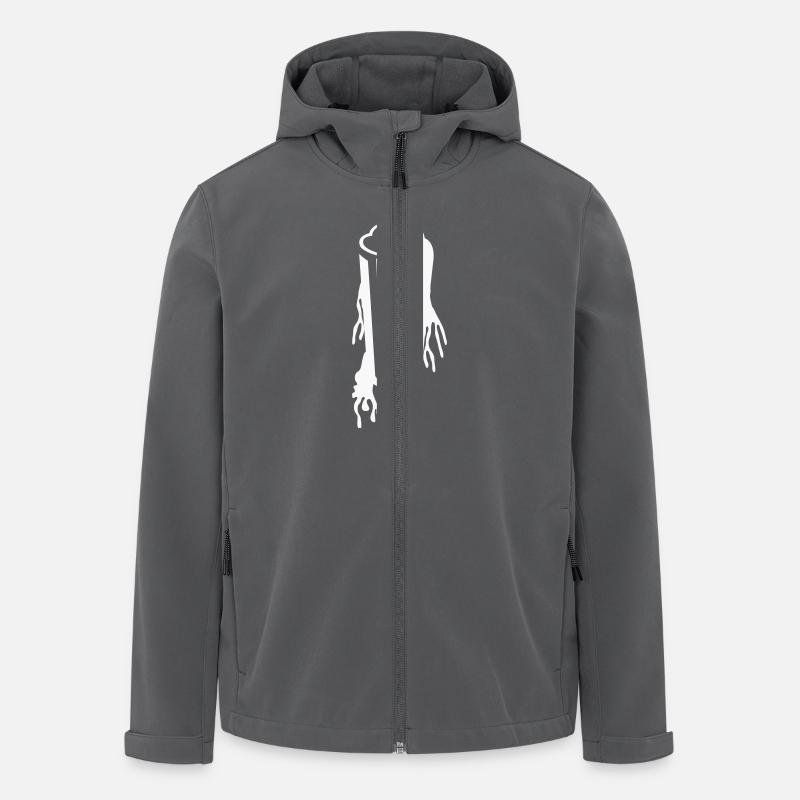 spray can - Men’s Recycled Softshell Jacket by Stanley/Stella - anthracite