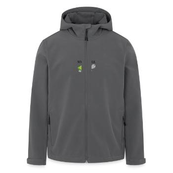 Turtle - Recycelte Männer Softshell-Jacke von Stanley/Stella - Anthrazit - Vorne - AI Model Male 185 light (185cm)