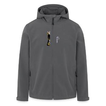 Cowboypferd - Recycelte Männer Softshell-Jacke von Stanley/Stella - Anthrazit - Vorne - AI Model Male 185 light (185cm)