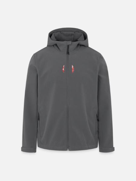 slice-of-salami - Recycelte Männer Softshell-Jacke von Stanley/Stella - Anthrazit