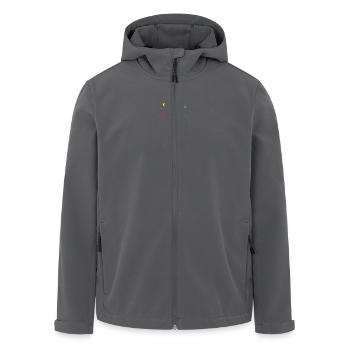 Darts Bunt Dartpfeil Geschenk - Recycelte Männer Softshell-Jacke von Stanley/Stella - Anthrazit - Vorne - AI Model Male 185 light (185cm)