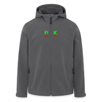 Fuck khamenei Chamenei - iran - Recycelte Männer Softshell-Jacke von Stanley/Stella - Anthrazit - Vorne - AI Model Male 185 light (185cm)