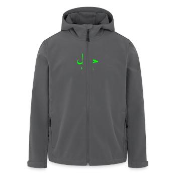 Halal حلال - Recycelte Männer Softshell-Jacke von Stanley/Stella - Anthrazit - Vorne - AI Model Male 185 light (185cm)