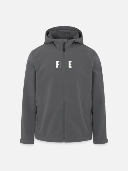 Free palestine - Recycelte Männer Softshell-Jacke von Stanley/Stella - Anthrazit